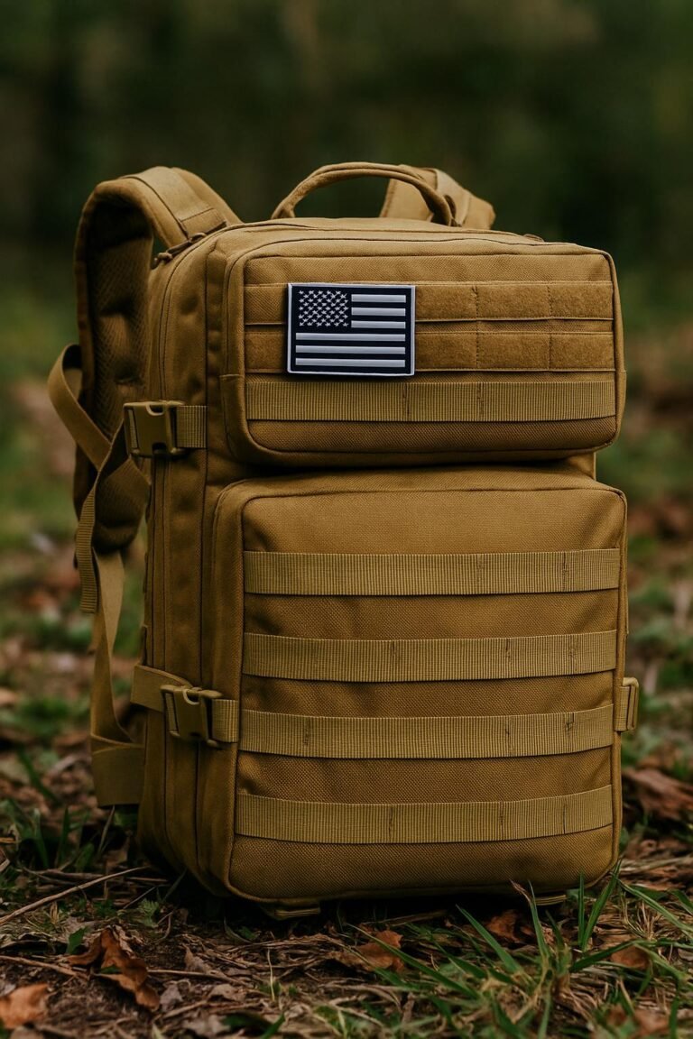 survival backpack converted